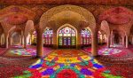 interiores mezquitas de Irán