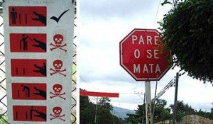 Señales de trafico raras