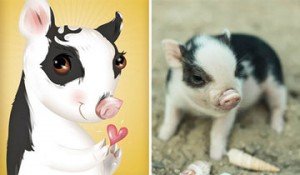 mascotas caricatura