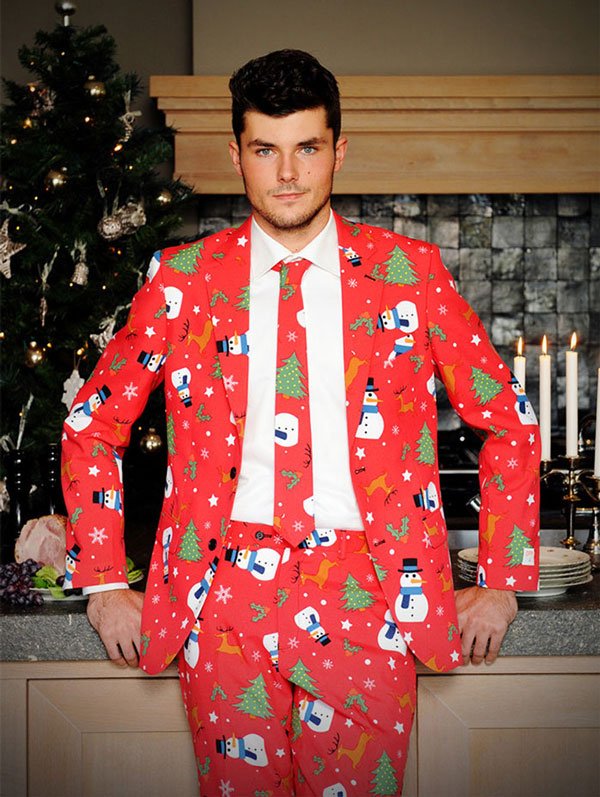 Ropa con top motivos navideños