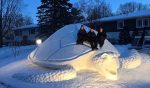 esculturas de nieve