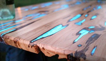 mesa brillante