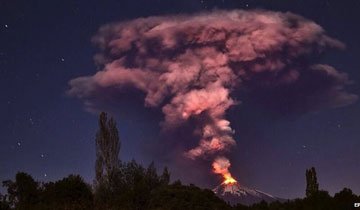 erupción del Villarrica