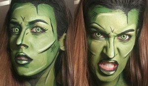 maquillaje superheroe