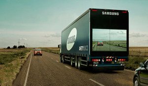 camión de seguridad de Samsung
