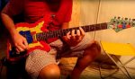 guitarra eléctrica de Lego