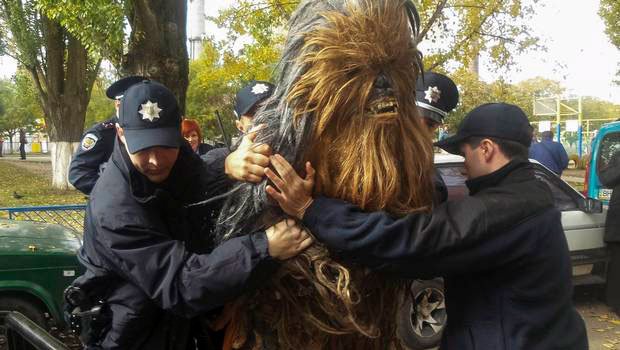 Detienen a Chewbacca